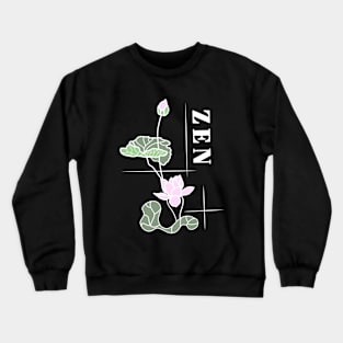 Zen Lotus Meditation Crewneck Sweatshirt